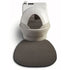CatGenie automatic self-cleaning litter box with mat